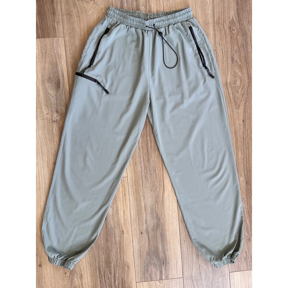 ASOS 4505 WMS Medium Sage Green Utility Joggers Zip Pockets Blokecore Streetwear